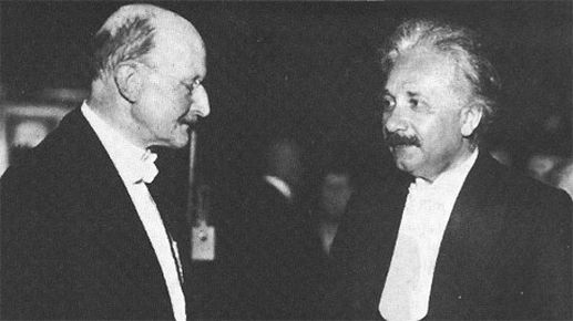 Max Planck et Albert Einstein, deux précurseurs de la physique quantique. [DR]