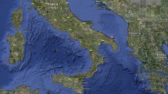 L'explosion s'est déroulée dans un lycée de Brindisi, dans le sud de l'Italie. [Google Maps]
