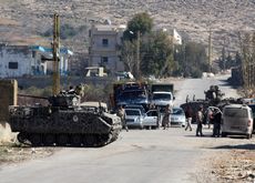 Arsal, lieu de contrôles militaires à la frontière entre le Liban et la Syrie. [Stringer - AFP]