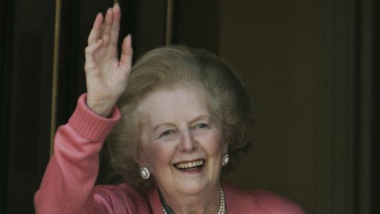 Margaret Thatcher est née le 13 octobre 1925 à Grantham, en Angleterre. [Lefteris Pitarakis - Keystone]