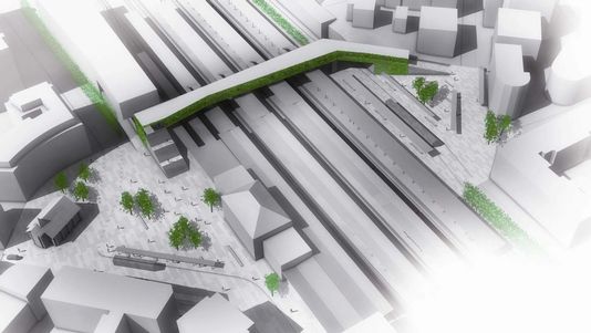 Le projet de transformation de la gare de Renens "rayon vert" fait partie des grands investissements ferroviaires en Suisse romande. [Schéma Directeur de l'Ouest lausannois ]