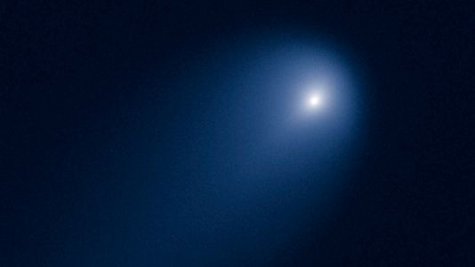 La Nasa a publié une nouvelle image de la comète ISON, prise le 9 octobre par le télescope spatial Hubble. [NASA/ESA - Keystone]