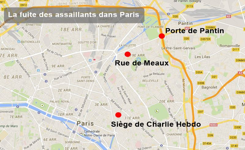 Alerte Paris 07/01/15 - Vigipirate Max 6437124