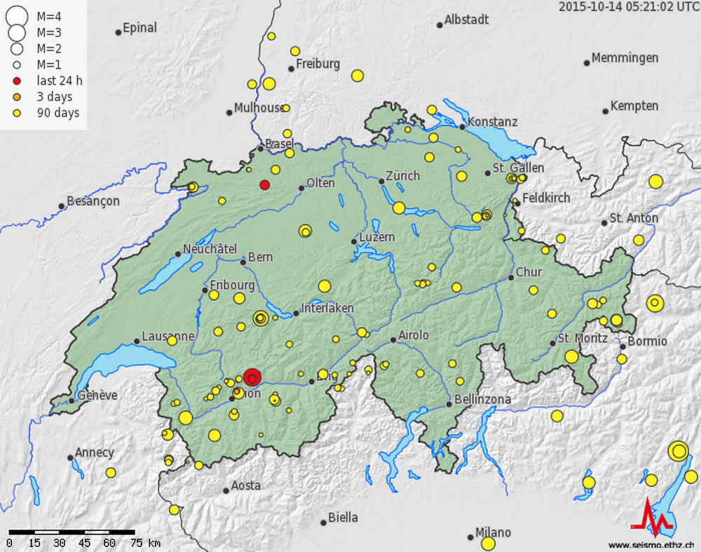 La région de Sierre secouée par un tremblement de terre 7166742