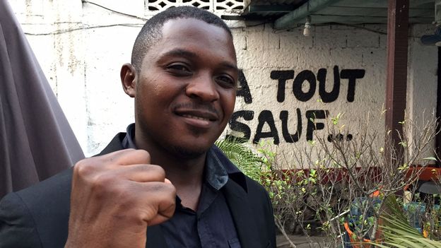 Remy Mumbere Mukweso, militant à la Lucha et… crapaud fou