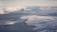 Vue de la fonte des glaces au nord du Groenland. [Thomas Traasdahl - Keystone]