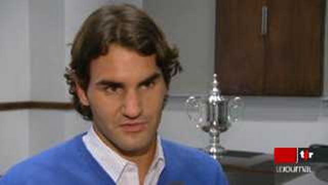 Tennis / U.S. Open: l'interview de Roger Federer