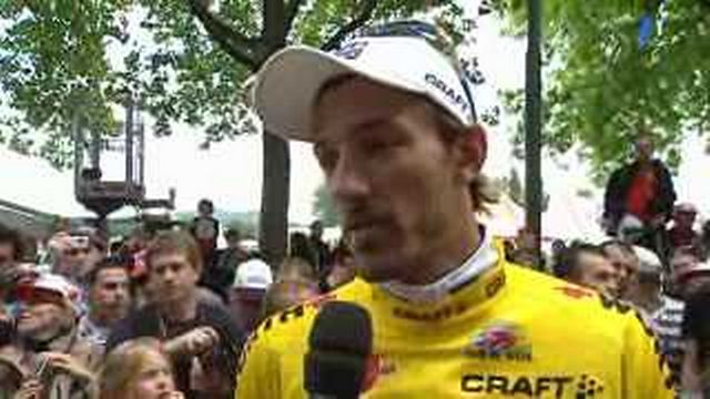 Cyclisme / Tour de Suisse: interview de Fabian Cancellara
