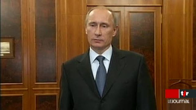 Organisation de la Coupe du Monde de football: la réaction de Vladimir Poutine, premier ministre russe