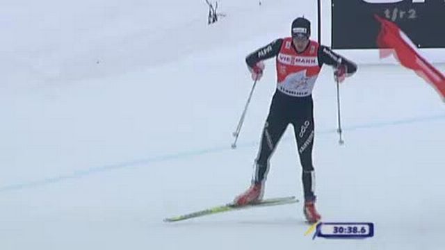 Ski de fond / tour de ski: Le Susise Dario Cologna enlève l'épreuve pour la 2e fois après 2009. Northug (NOr) 2e, Bauer (TCH) 3e, et Curdin Perl (SUI) 4e