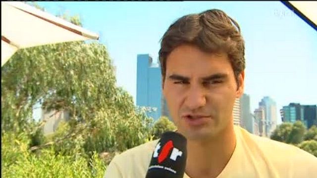 Tennis / Melbourne: Roger Federer affiche une motivation sans faille