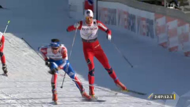 Ski nordique / Mondiaux d'Oslo: Petter Northug enlève le 50km
