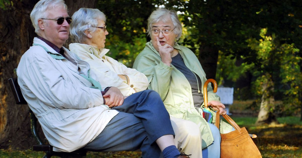Life pension. Пожилые люди в Великобритании. Жизнь на пенсии. Друзья в старости. Счастливая старость на даче.