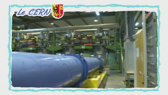 Le CERN (GE): la carte postale
