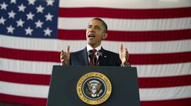 Barack Obama va-t-il donner l'exemple au monde sur le mariage homosexuel? [Jim Watson - AFP]