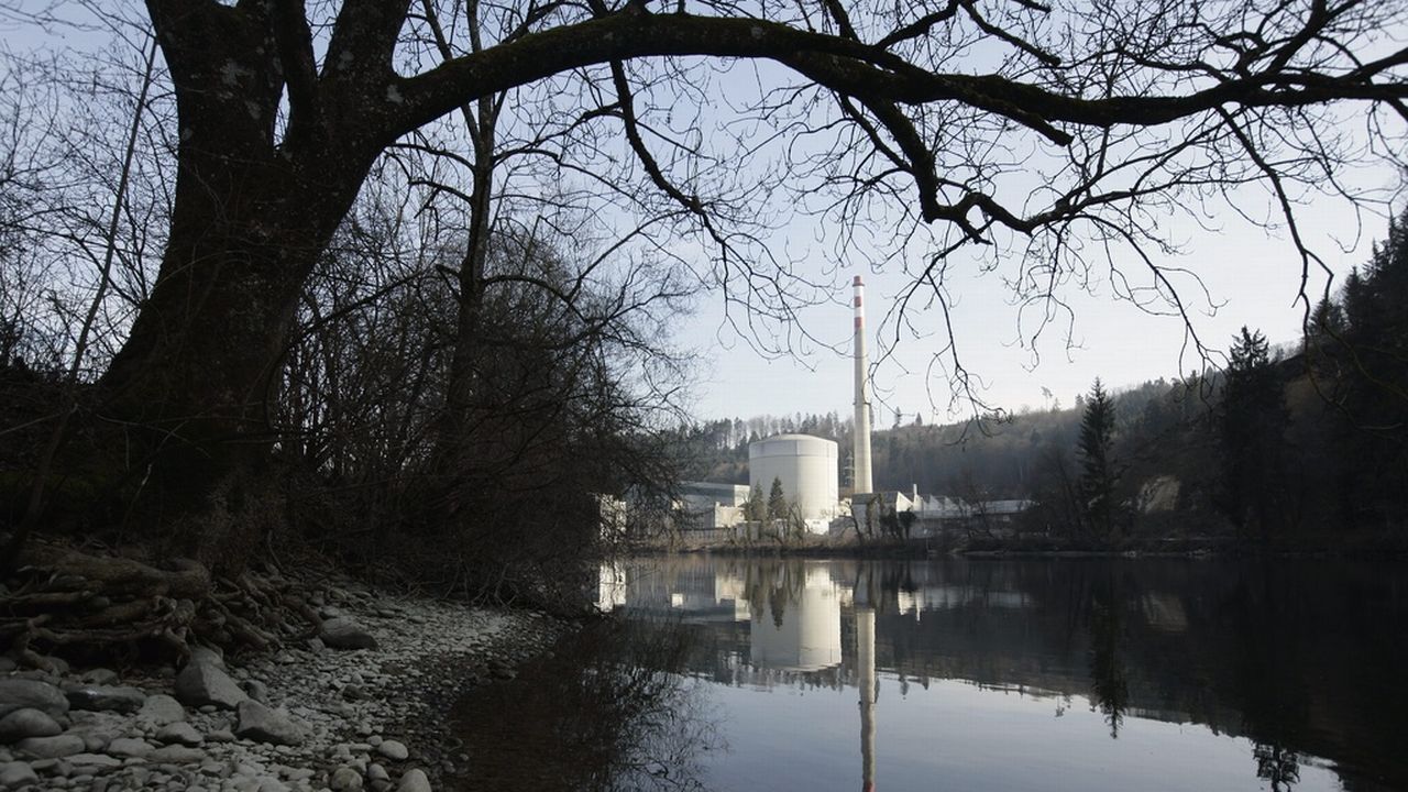 La centrale nucléaire de Mühleberg. [Peter Klaunzer - Keystone]