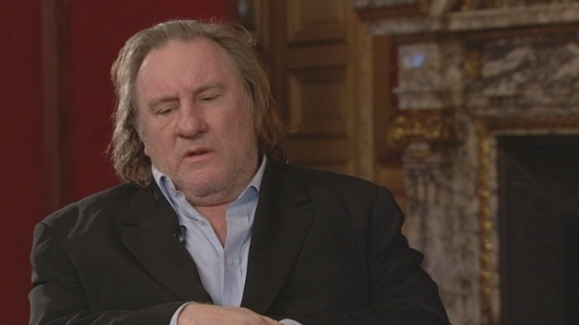 Interview de Gérard Depardieu: "Je vais jouer Strauss-Kahn parce que je ne l'aime pas"