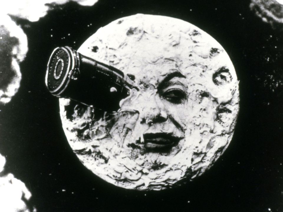 George Méliès "Le Voyage dans la lune". [Photo12.com - Collection Cinema]