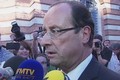 La réaction de François Hollande [DR]