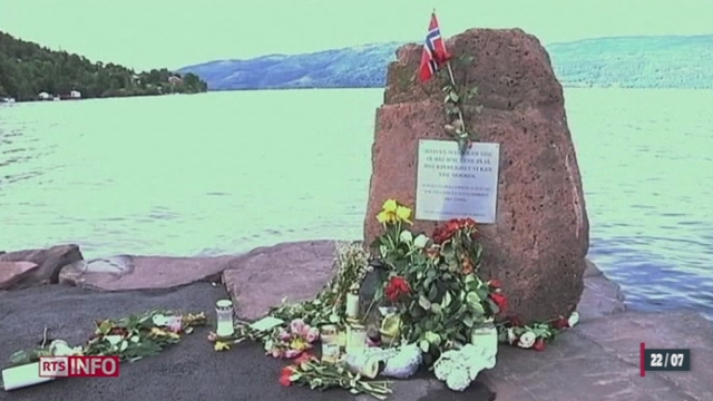 Toute la Norvège se recueille un an jour pour jour après le massacre de septante-sept personnes perpétré par Anders Breivik
