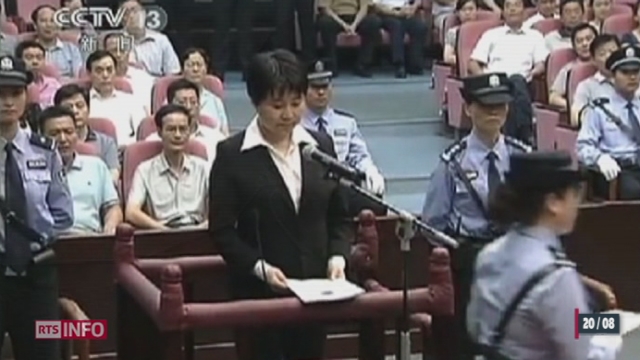 La Chinoise Gu Kailai a été condamnée à la peine de mort avec sursis pour l'assassinat d'un Britannique