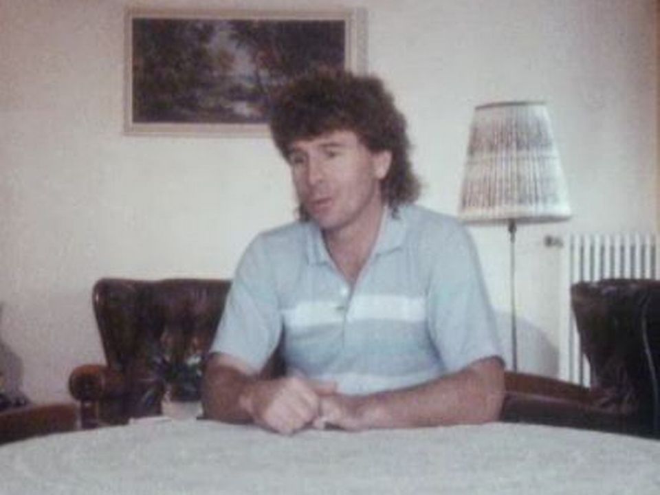 Gabet Chapuisat en 1985. [RTS]