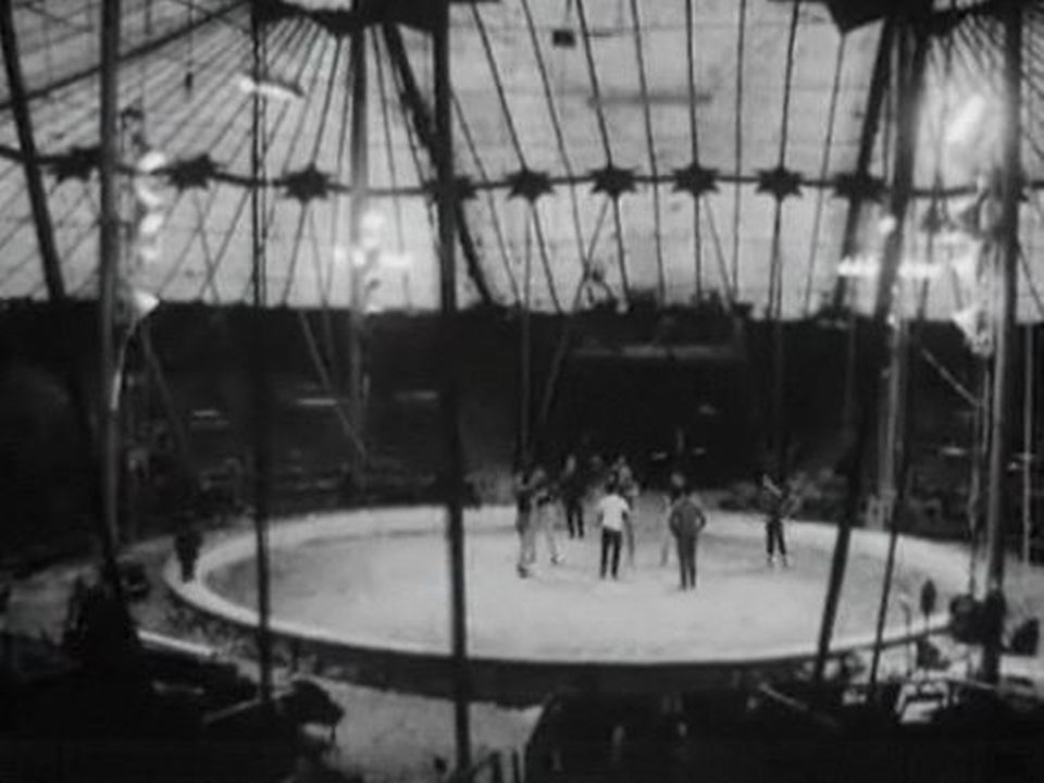 Le cirque Knie en 1962. [RTS]
