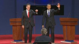 Les premiers échanges entre Obama et Romney [DR]