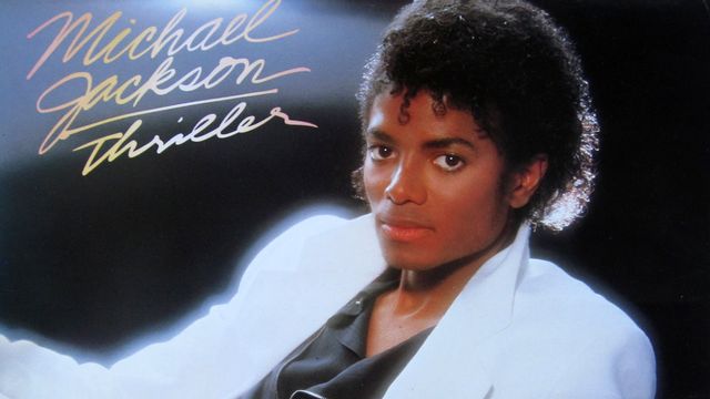Pochette de l'album "Thriller" de Michael Jackson. [CBS]