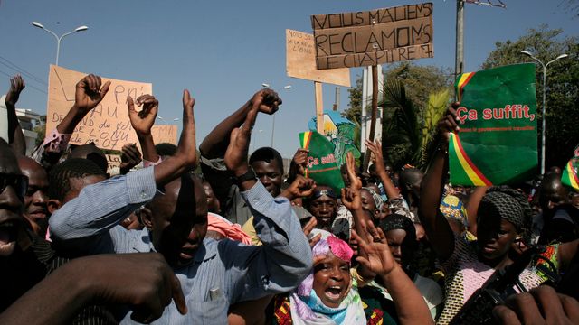 Les Maliens attendaient une intervention de l'ONU. [Harouna Traore / AP Photo - Keystone]