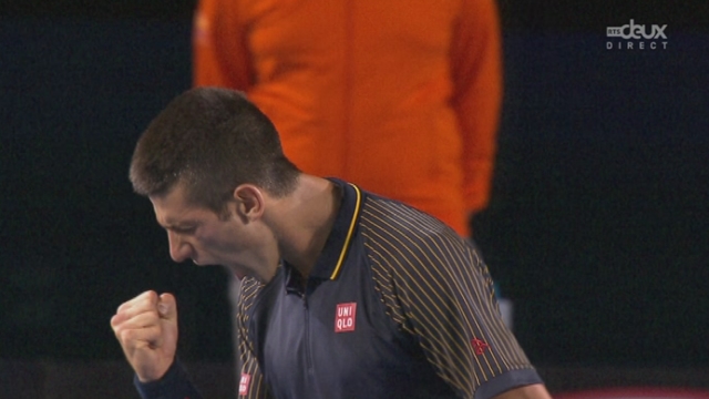 Djokovic - Wawrinka (1-6; 7-5): Djokovic retourne la situation et revient à une manche partout.