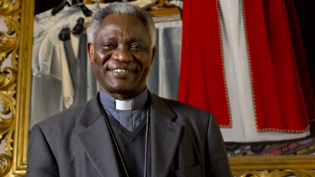 Peter Kodwo Appiah Turkson (Ghana): le cardinal ghanéen est à la tête du conseil pontifical "Justice et Paix". Il est particulièrement conservateur sur le plan de la doctrine. [Domenico Stinellis - Keystone]