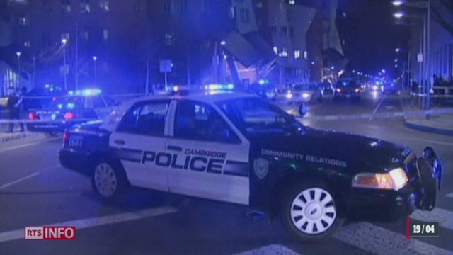 La chasse à l'homme a commencé après le meurtre d'un policier sur le campus d'une université près de Boston [RTS]