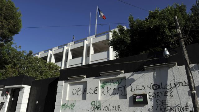 Ambassade France [FRANCISCO LEONG  - AFP]