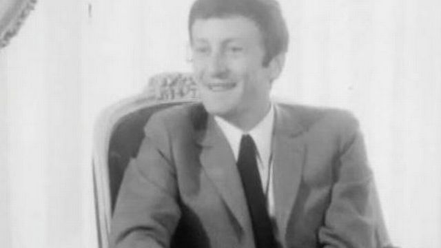 Claude Rich à Genève en 1967. [RTS]