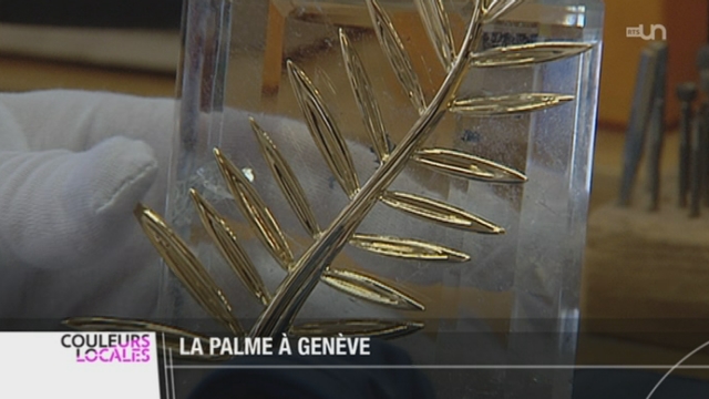 GE: la Palme d'or de Cannes est fabriquée à Meyrin depuis les 16 dernières années [RTS]