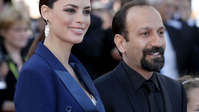 L'actrice Berenice Bejo et le réalisateur Ashgar Farhadi à Cannes pour présenter le film "Le passé". [Todd Williamson - AP Invision / Keystone]