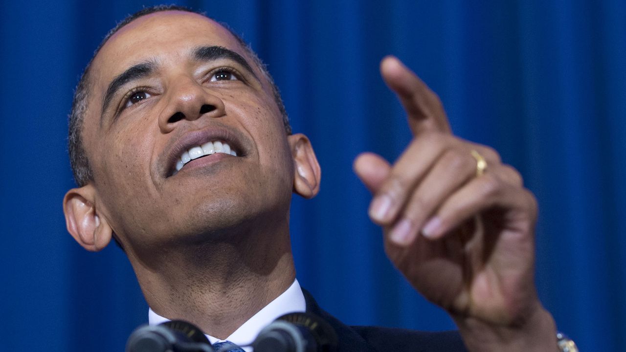 Barack Obama envisage la fin de la guerre contre le terrorisme. [Saul Loeb - AFP]