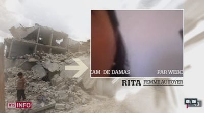 Conflit syrien: le témoignage d'une chrétienne à Damas [RTS]
