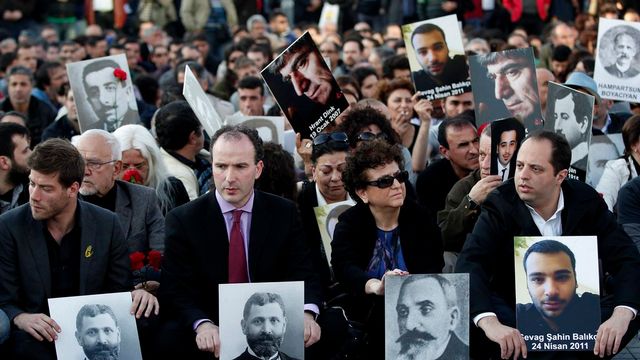 Journée de commémoration du génocide arménien [Sedat Suna / EPA - Keystone]