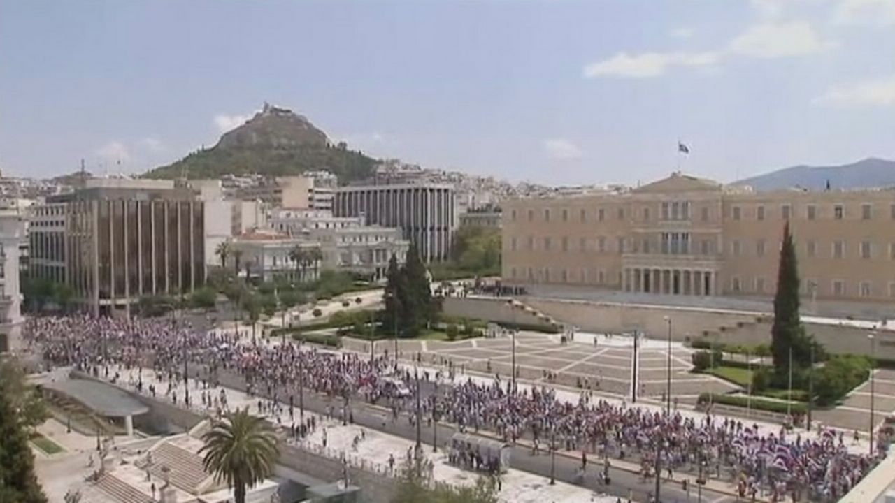 Important mouvement de grève à Athènes [RTS]