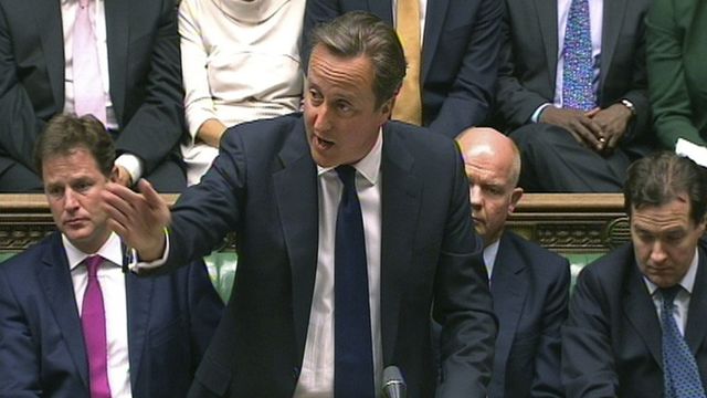 Le Premier ministre britannique David Cameron a reconnu devant les députés qu'"il n'y a pas 100% de certitude" sur la responsabilité de l'attaque chimique près de Damas. [PA - Keystone]