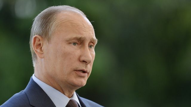 Le président russe Vladimir Poutine. [Kimmo Mantyla - Keystone]