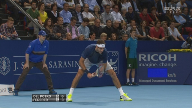 Finale, Federer - Del Potro (6-7): Del Potro empoche la première manche au tie break [RTS]