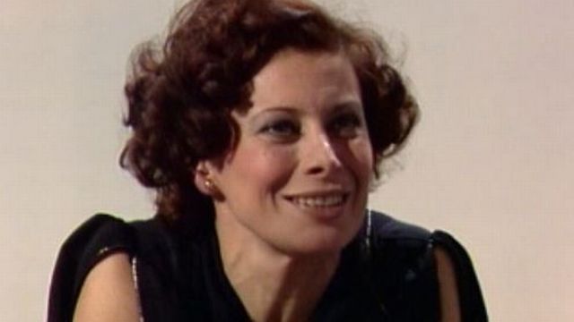 La comédienne Magali Noël en 1976. [RTS]