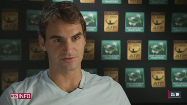 Tennis- Paris-Bercy: Roger Federer a battu le Sud-Africain Kevin Anderson [RTS]