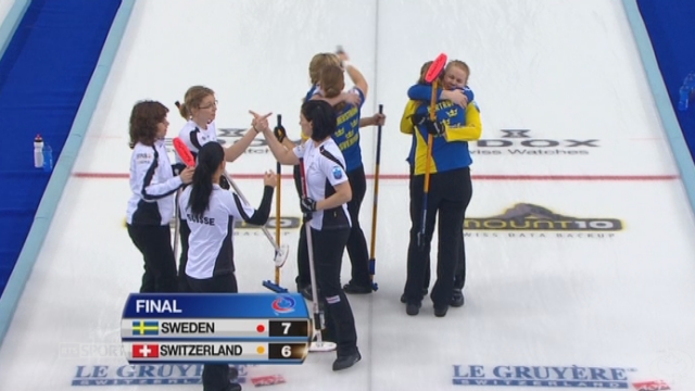 Suisse - Suède (6-7): les Suissesses s'inclinent à nouveau aujourd'hui et joueront donc pour la médaille de bronze face au Danemark [RTS]