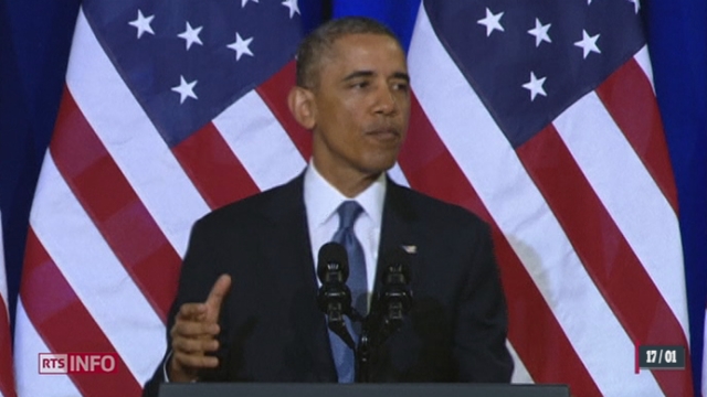 Etats-Unis: Barack Obama a prononcé un discours très attendu sur les écoutes de la NSA [RTS]