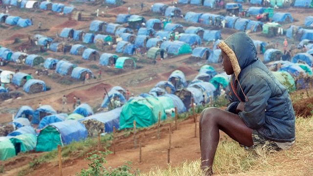 Le génocide de 1994 a abouti à la mort d'au moins 800'000 Tutsis du Rwanda. [Jean-March Bouju - AP/Keystone]