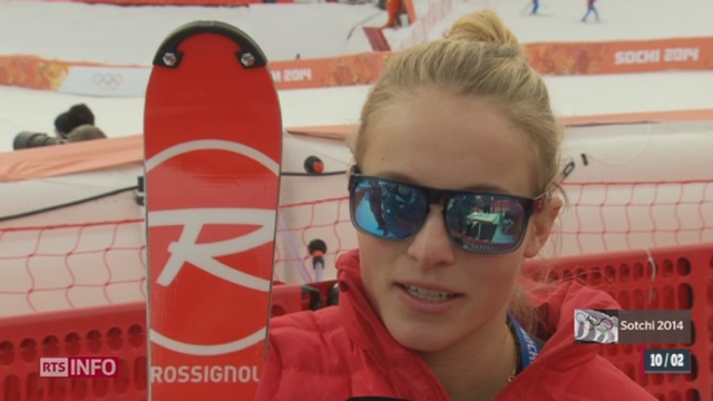 JO Sotchi - Ski: Lara Gut perd la manche du slalom [RTS]